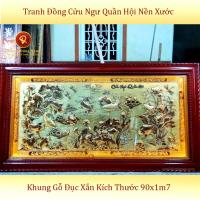 Tranh Cửu Ngư Quần Hội