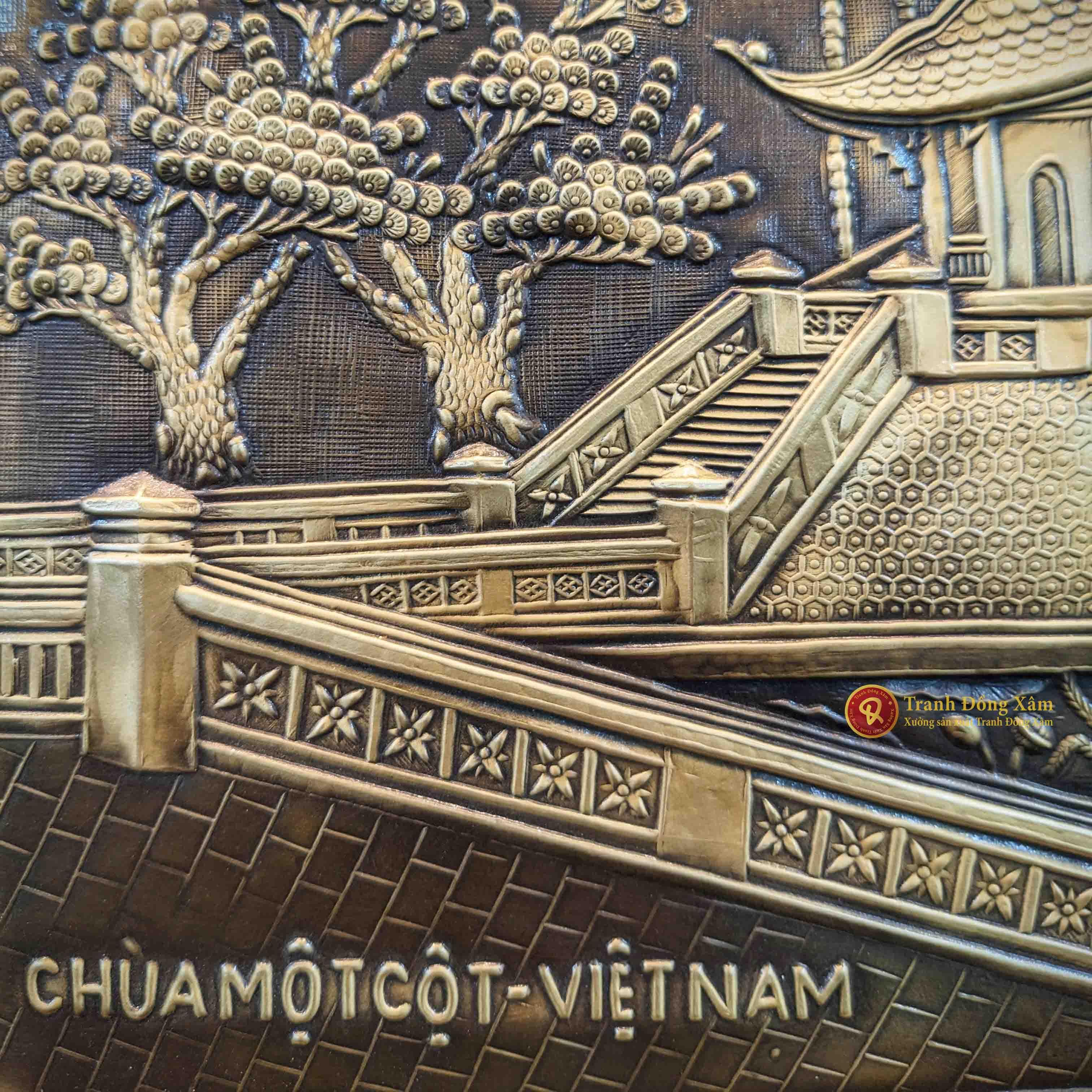 tranh chùa một cột đẹp - 2