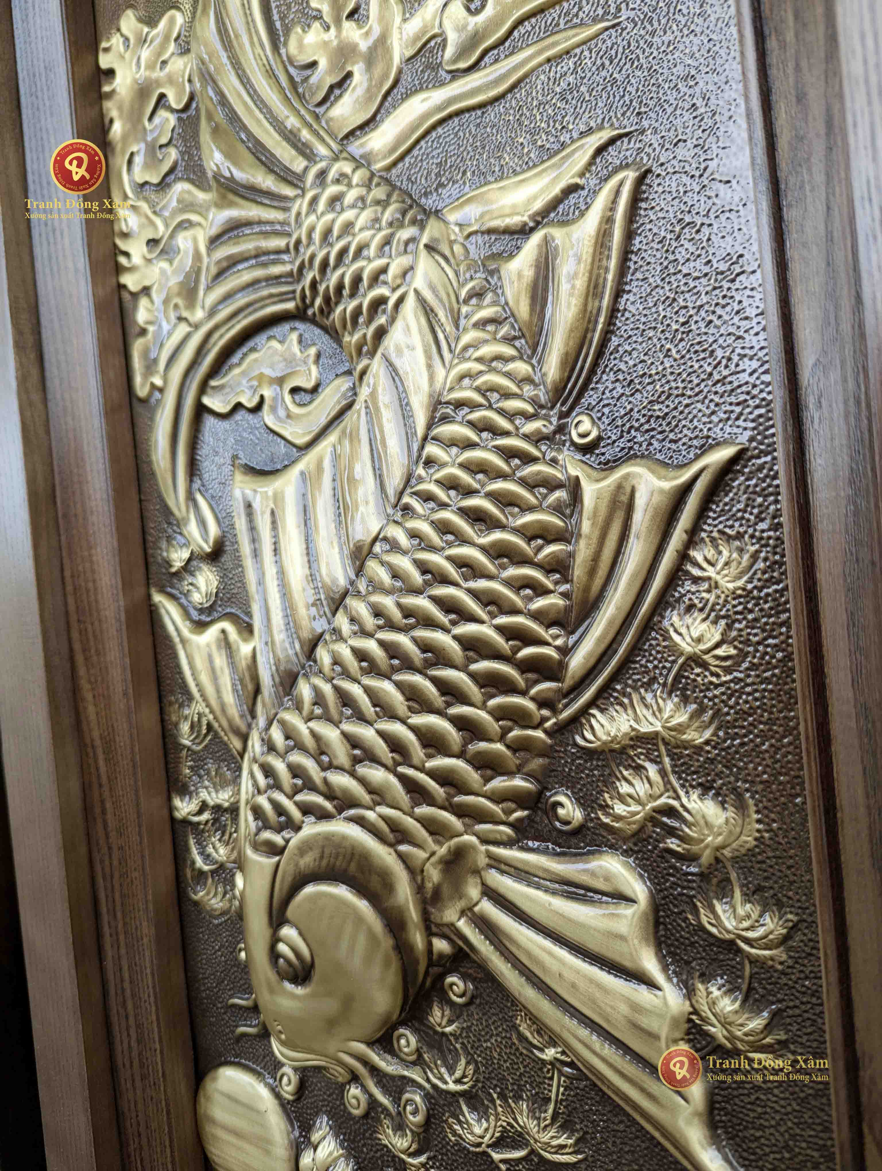 tranh lý ngư vọng nguyệt