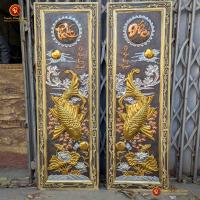 Tranh Lý Ngư Vọng Nguyệt