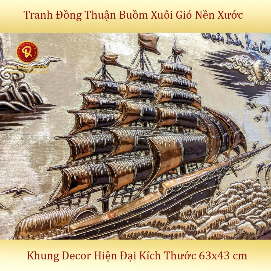 tranh thuận buồm xuôi gió bằng đồng