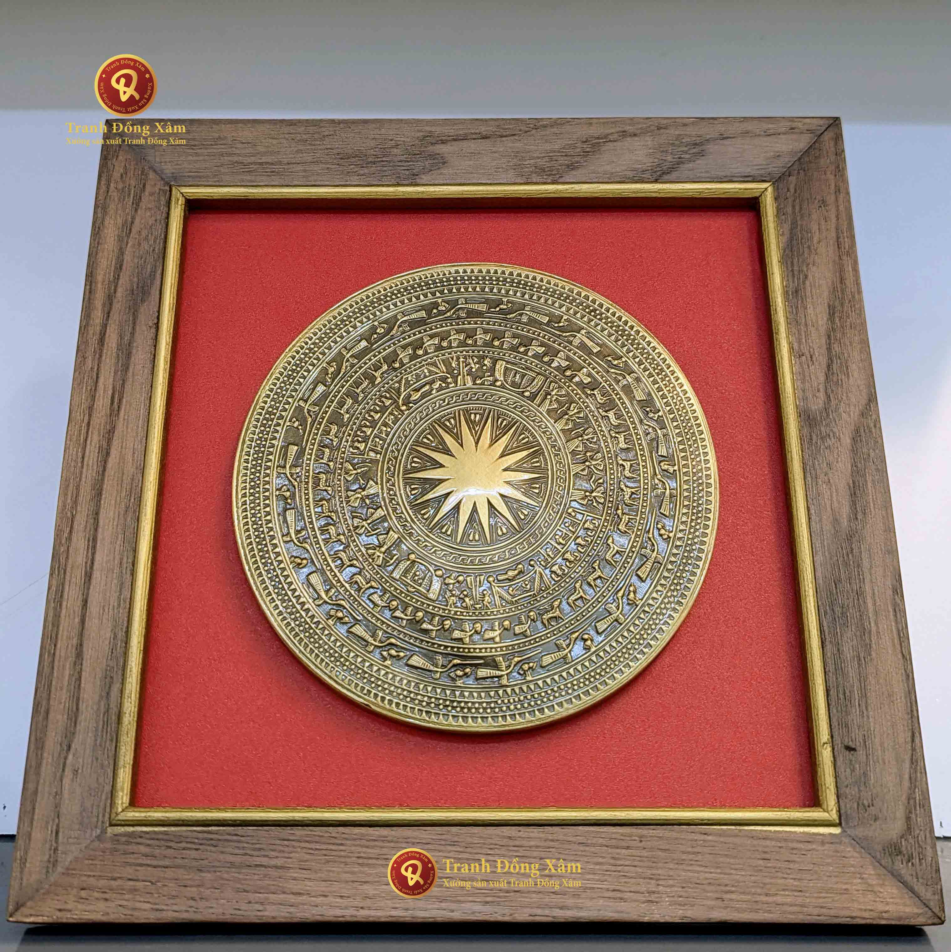 tranh trống đồng
