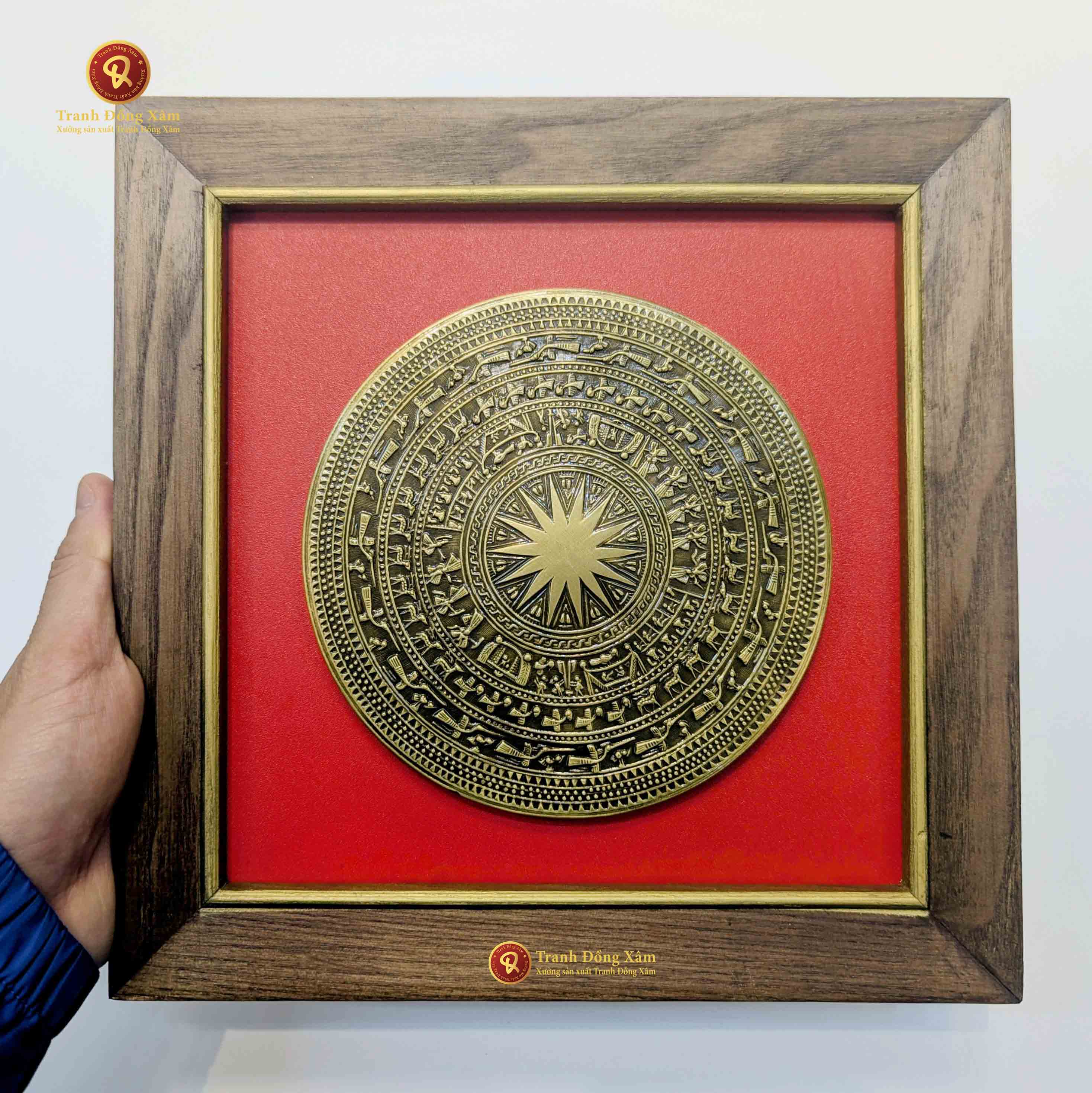 tranh trống đồng quà tặng